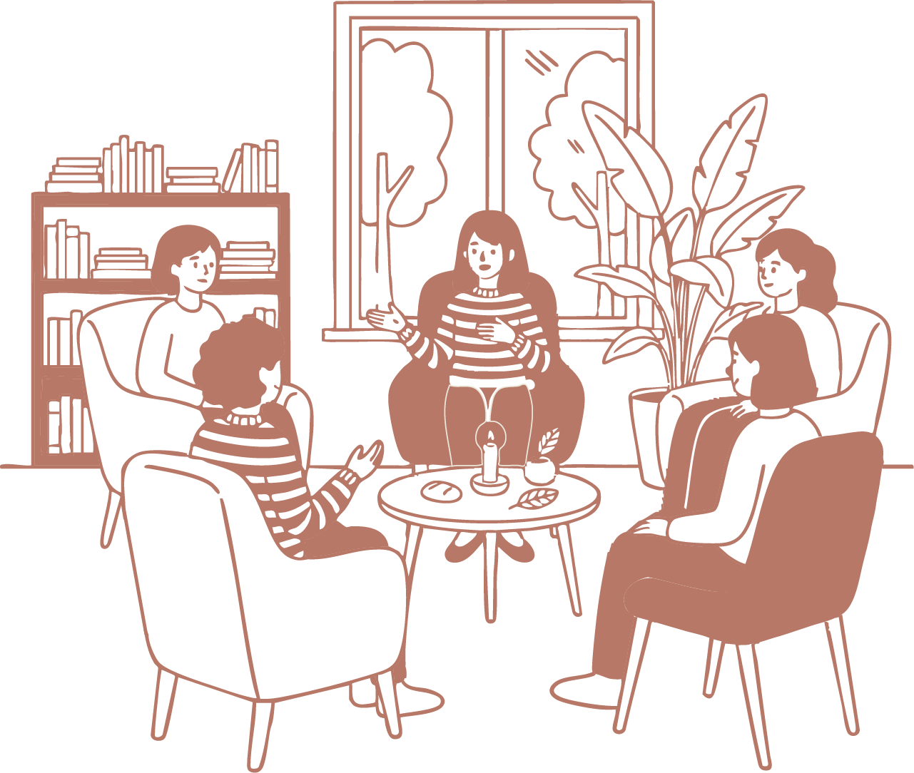 alt="Séance de thérapie individuelle avec Virginie Godé au Havre